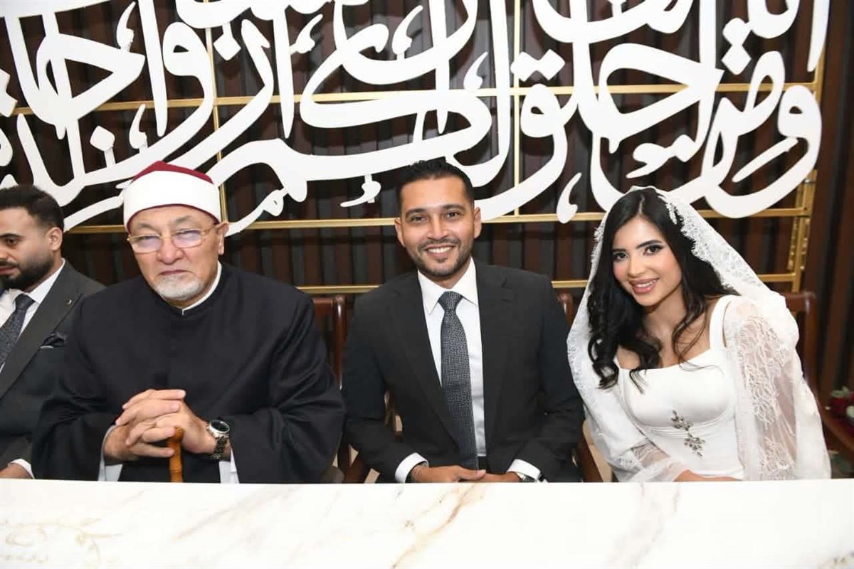 عقد قران نجل الفنانة صابرين، فيتو