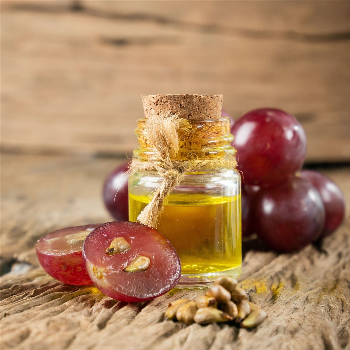 زيت بذور العنب للبشرة، فيتو