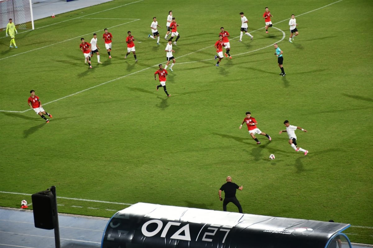 مباراة منتخب الشباب أمام ليبيا