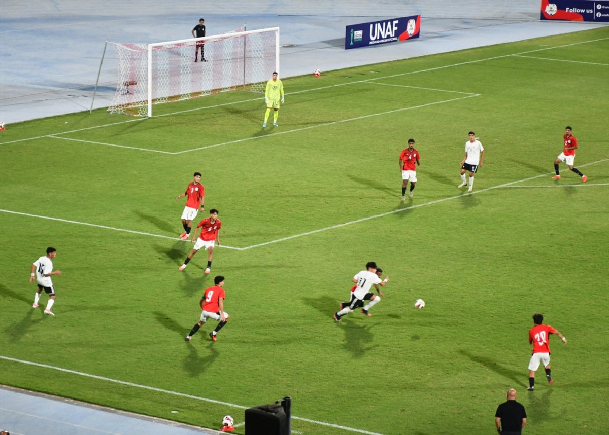 مباراة منتخب الشباب أمام ليبيا