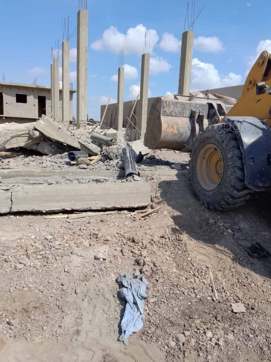 حي الجنوب يجهض 3 مخالفات بناء قبل تفاقمها ببورسعيد