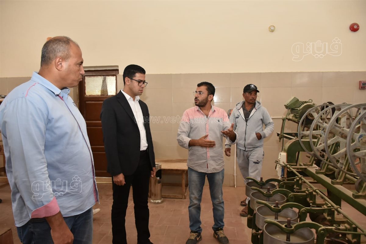 نائب محافظ مطروح يتفقد مركز الأطراف الصناعية ووحدة تصنيع الصوف