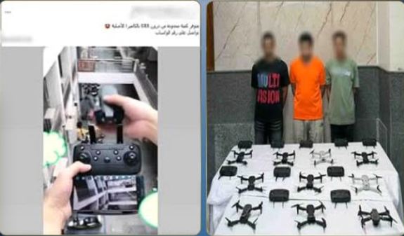 سقوط 3 متهمين في ترويج طائرات درون مزودة بكاميرات دون تصريح بالبحيرة والجيزة