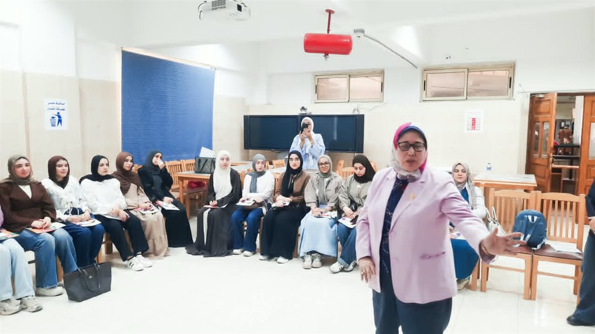جامعة المنصورة تختتم ورشة التثقيف المالي لطالبات التمريض بالتعاون مع القومي للمرأة