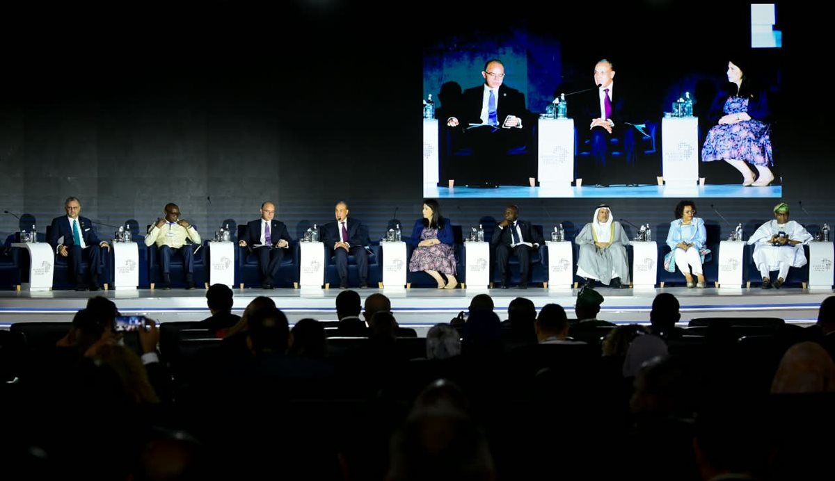 وزير الخارجية يشارك في جلسة نقاشية رفيعة المستوى حول تعزيز التجارة والاستثمار في أفريقيا
