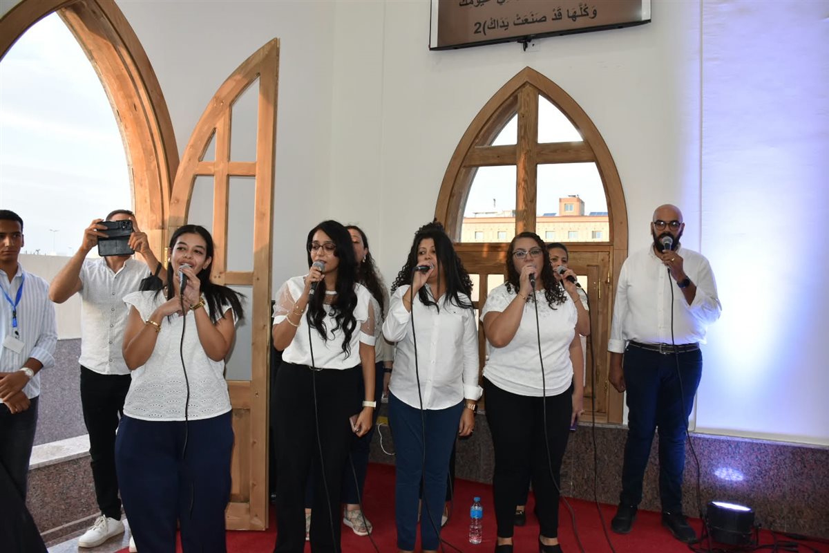 افتتاح الكنيسة الإنجيلية بطيبة في الأقصر