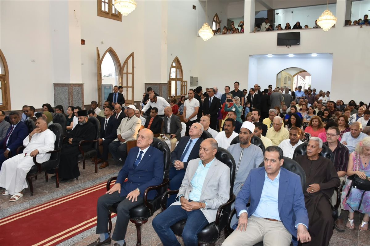 افتتاح الكنيسة الإنجيلية بطيبة في الأقصر