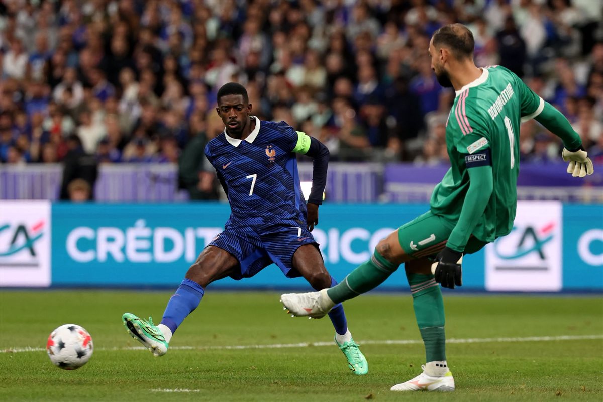 شوط أول سلبي بين فرنسا وإيطاليا في دوري الأمم الأوروبية (صور)