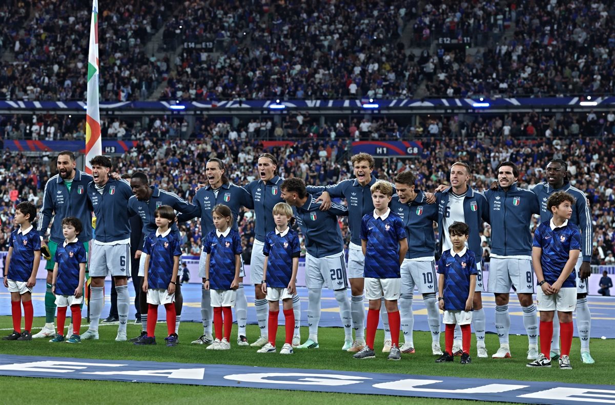 شوط أول سلبي بين فرنسا وإيطاليا في دوري الأمم الأوروبية (صور)