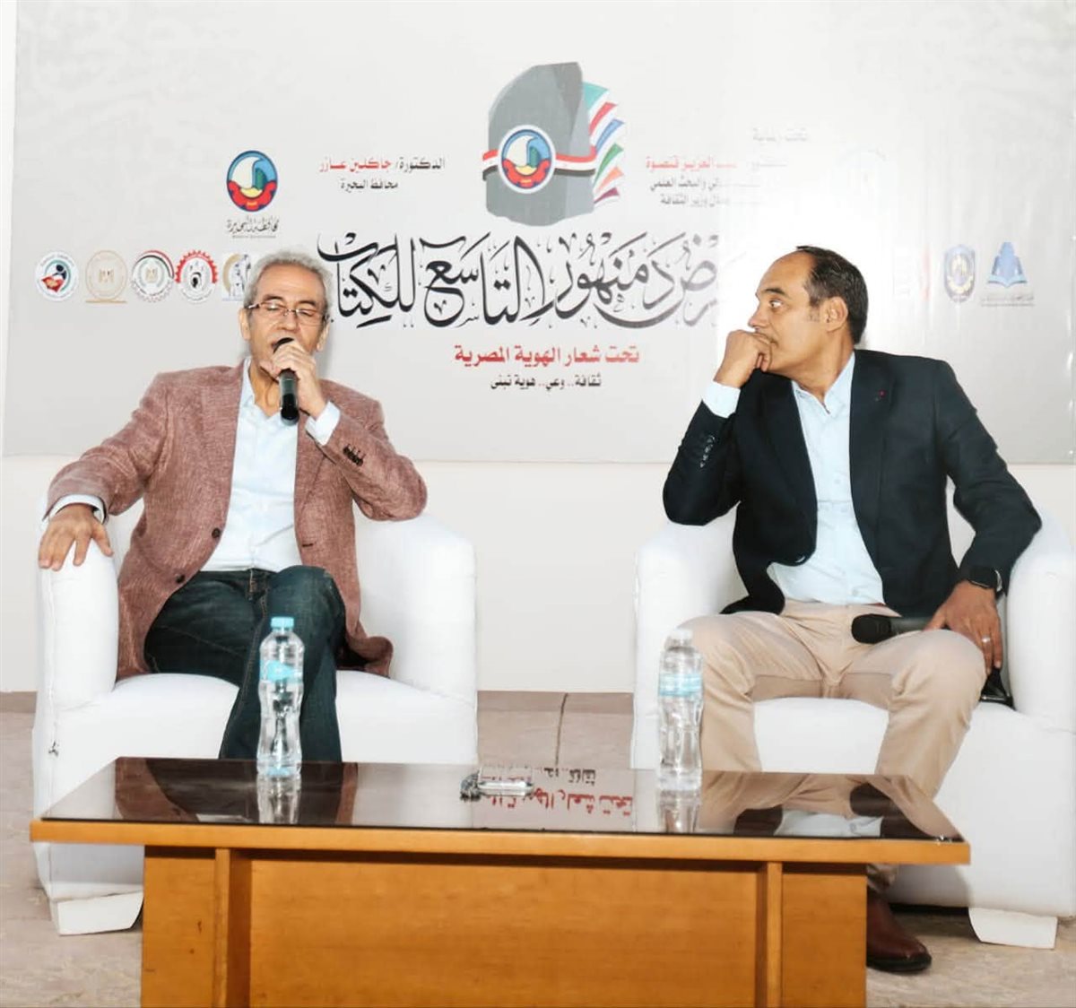 صبري فواز في معرض دمنهور للكتاب: الريف علمني البراح.. والتراكم سر مشواري الفني