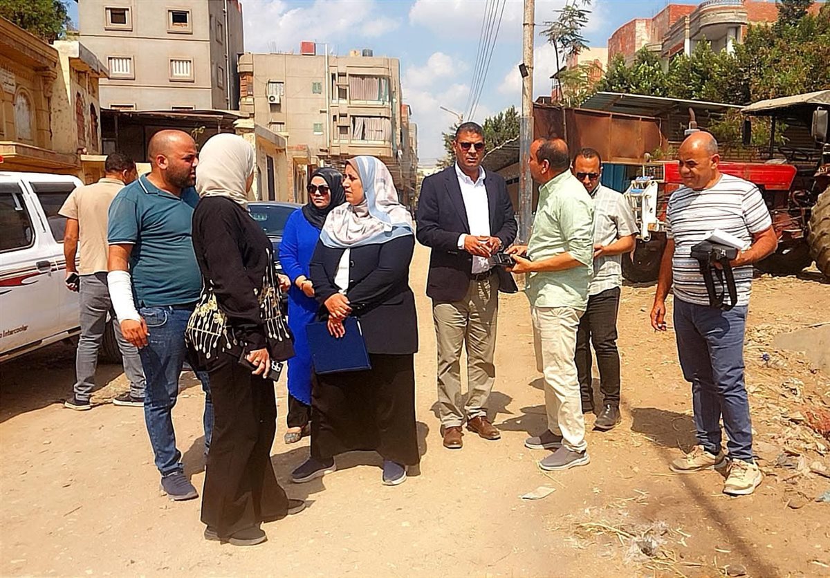 نائب محافظ الدقهلية يتابع معدلات تنفيذ مشروعات الخطة الاستثمارية بدكرنس