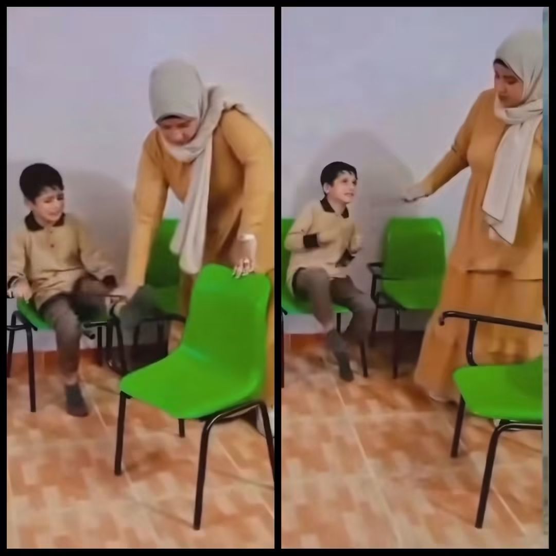 فيديو ضرب مدرسة لتلميذ في الابتدائي على قدميه، فيتو
