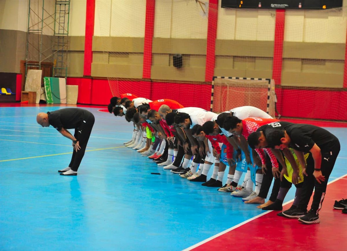 منتخب الصالات يتفوق على زامبيا 7-2 في الودية الأولى (صور)