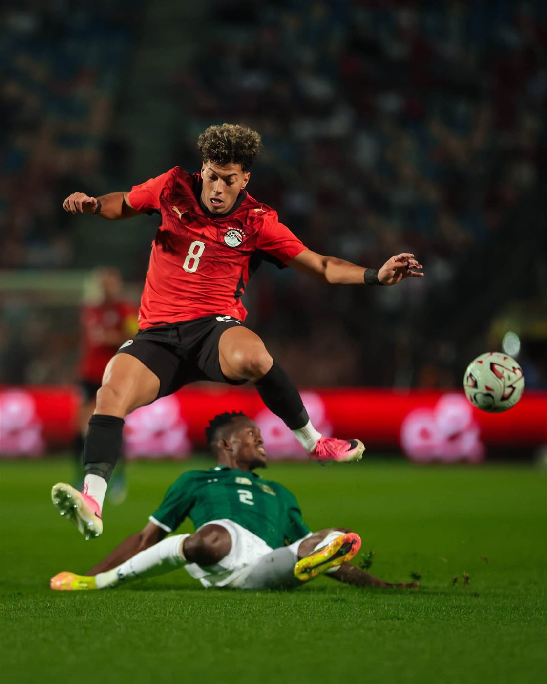 منتخب مصر يخسر أمام جنوب إفريقيا بهدف نظيف وديا (صور)