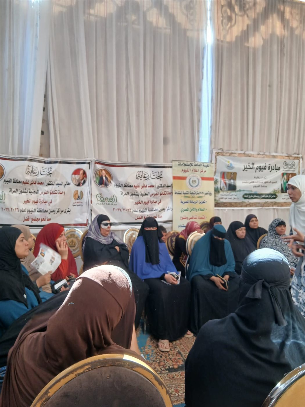 "القرية المصرية على مائدة المستقبل"، إعلام الفيوم تنظم حوارا مجتمعيا في سنهور
