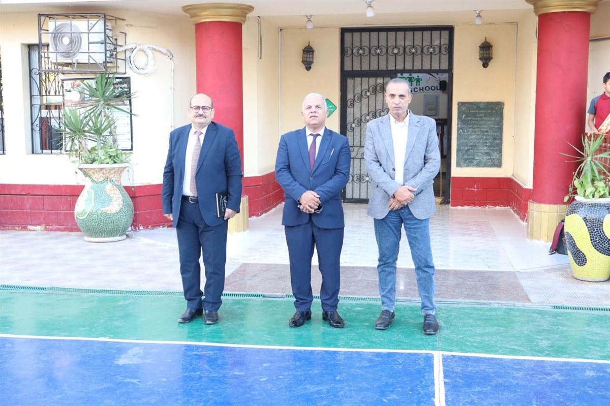 وكيل وزارة التربية والتعليم بالدقهلية يتابع انتظام الدراسة في المدارس