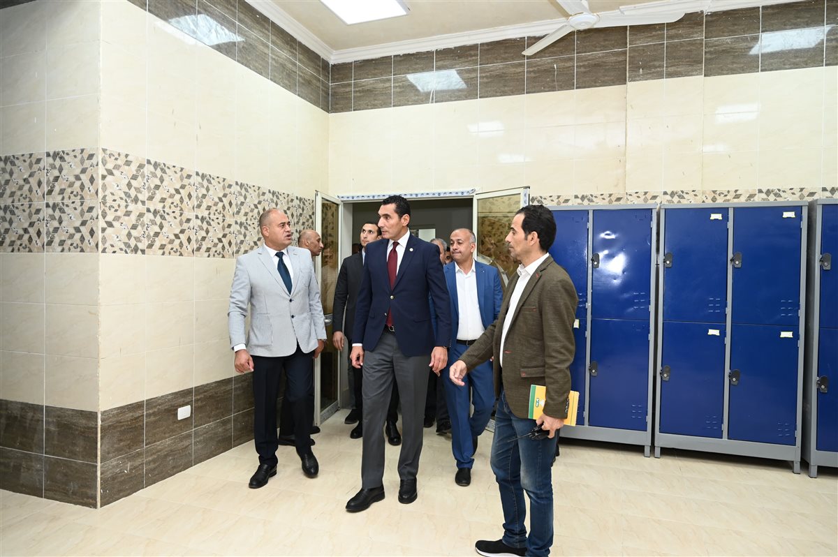 وزير الشباب والرياضة يتفقد نادي «تنمية كلوب» بمدينة بدر&nbsp;