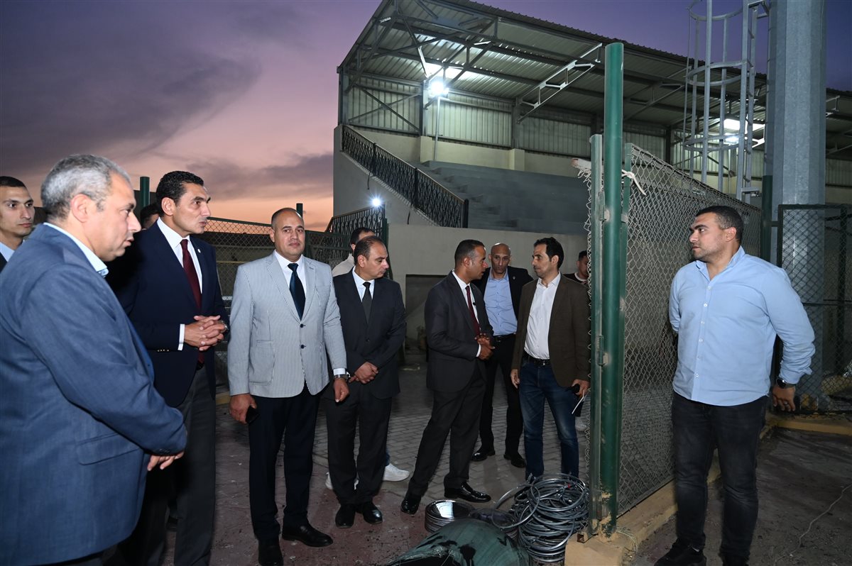 وزير الشباب والرياضة يتفقد نادي «تنمية كلوب» بمدينة بدر&nbsp;