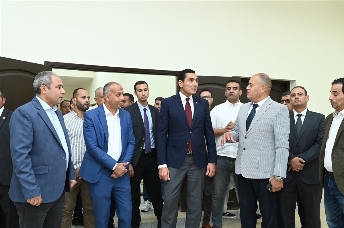وزير الشباب والرياضة يتفقد نادي «تنمية كلوب» بمدينة بدر&nbsp;