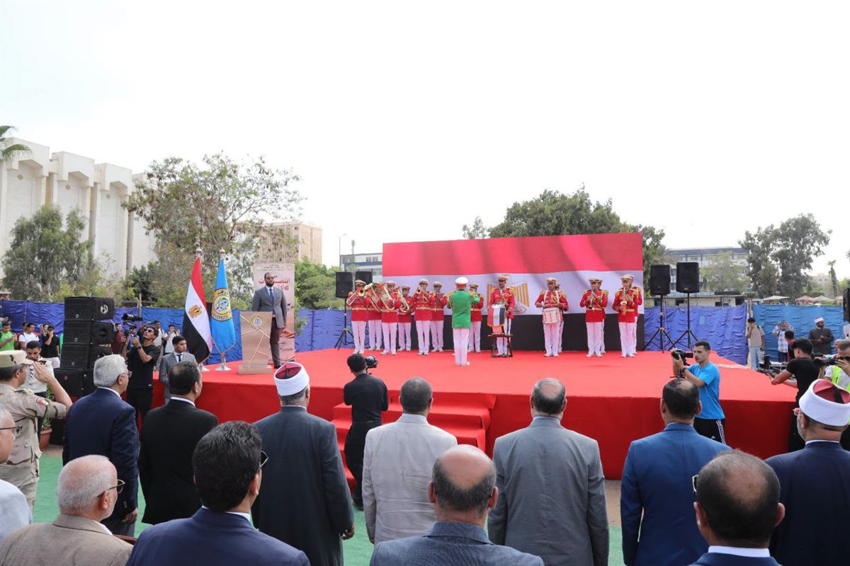 احتفالية جامعة الأزهر بذكرى انتصارات أكتوبر 
