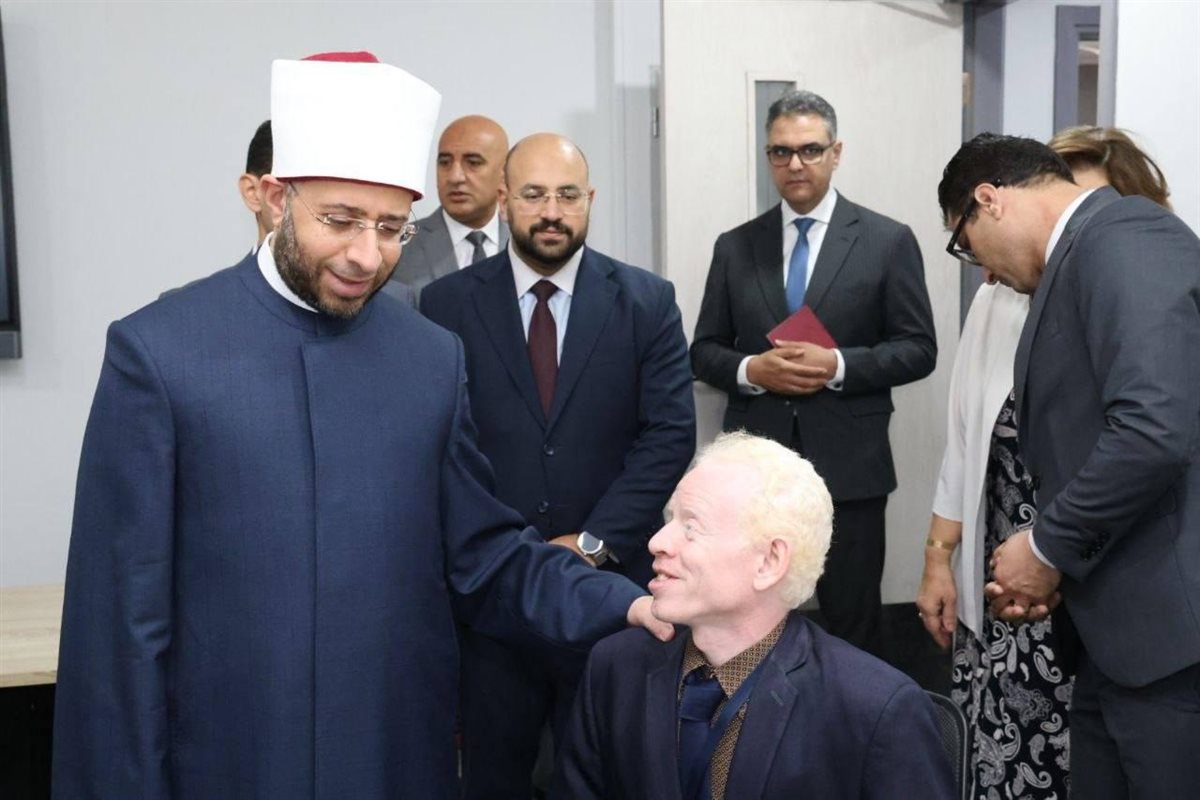 وزير الأوقاف يتفقد مركز تقييم القدرات والمسابقات