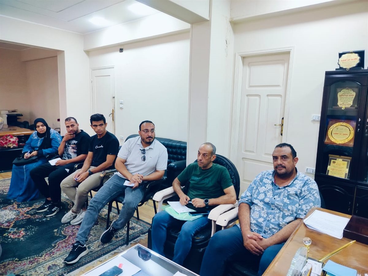 وكيل الرياضة بالدقهلية يبحث تطوير مراكز التنمية الشبابية وتعزيز الاستثمار
