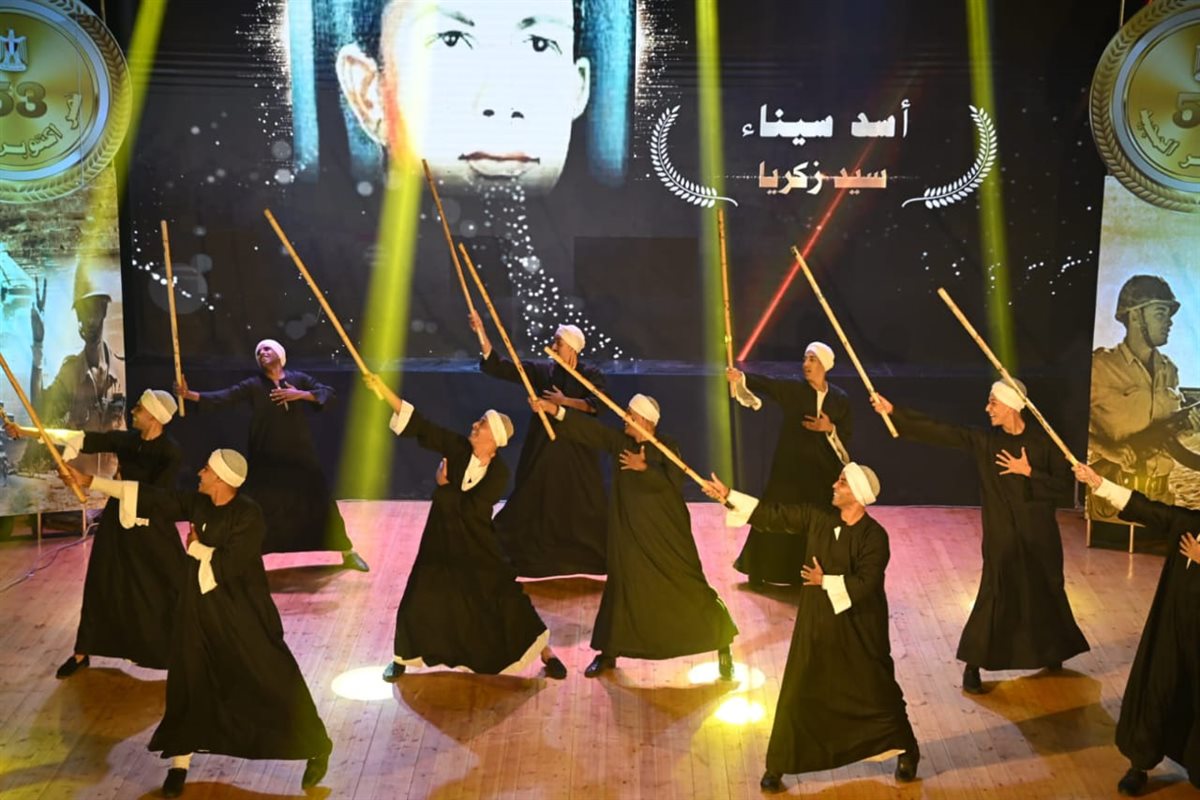 في الذكرى الـ53 لانتصارات أكتوبر.. "جيش الشمس" يضيء احتفالية قصر ثقافة شبين الكوم