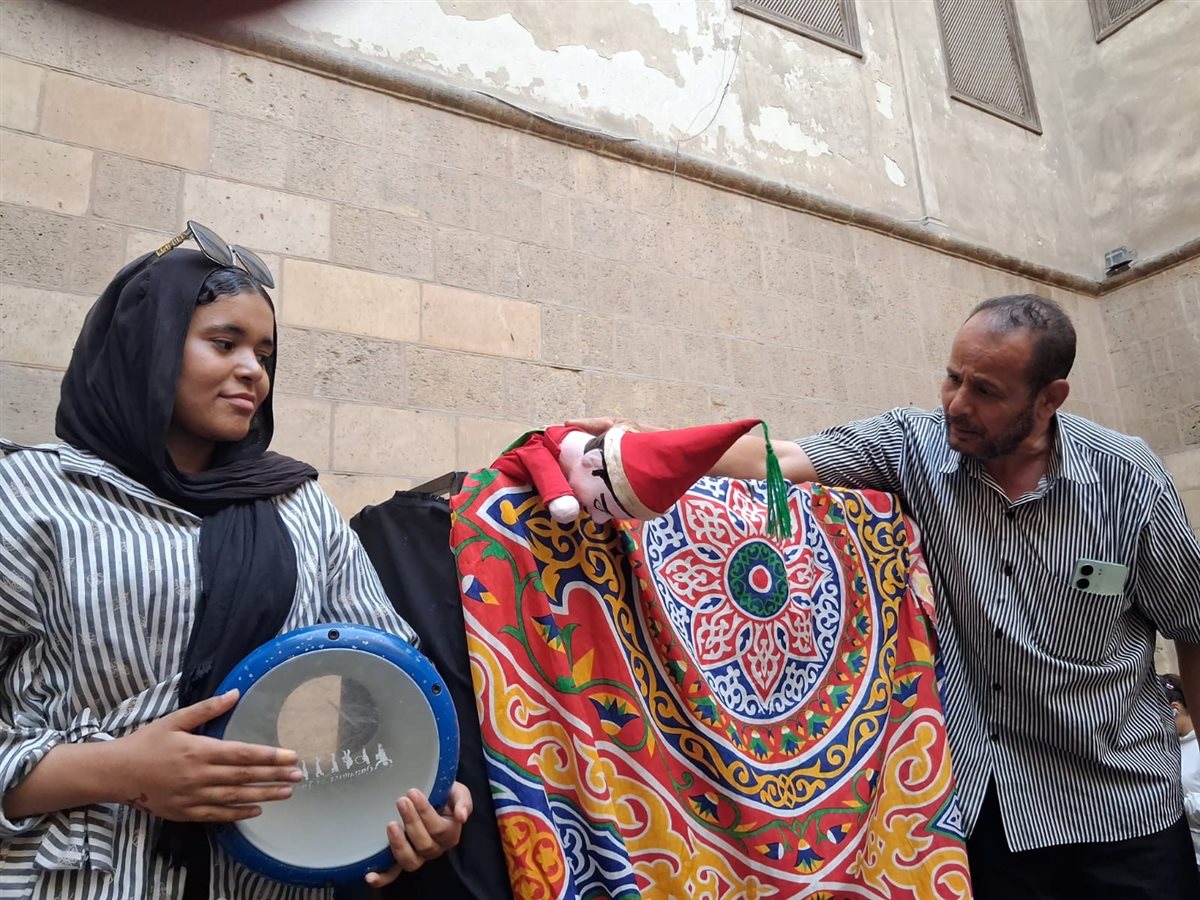 متدربو مشروع صون الأراجوز يقدمون 50 عرضا