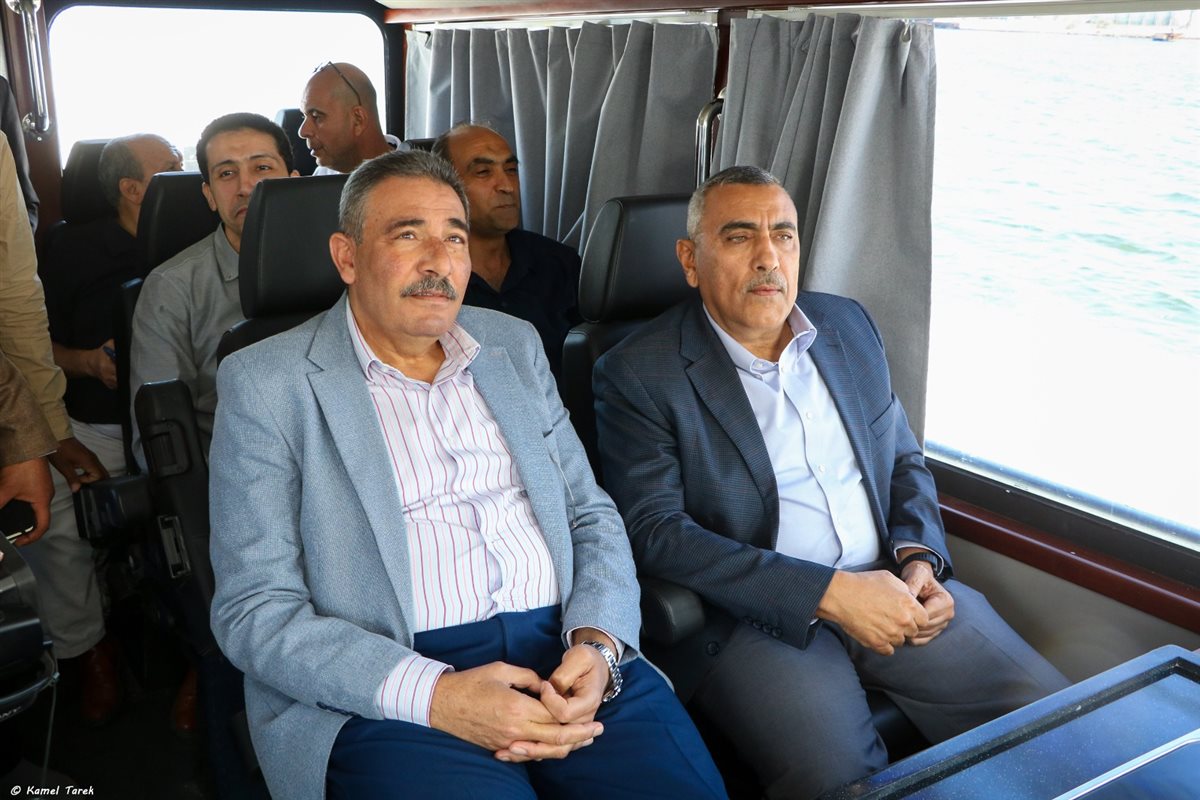 بالتزامن مع احتفالات نصر أكتوبر، ميناء دمياط يدشن لنشين جديدين للإرشاد السريع