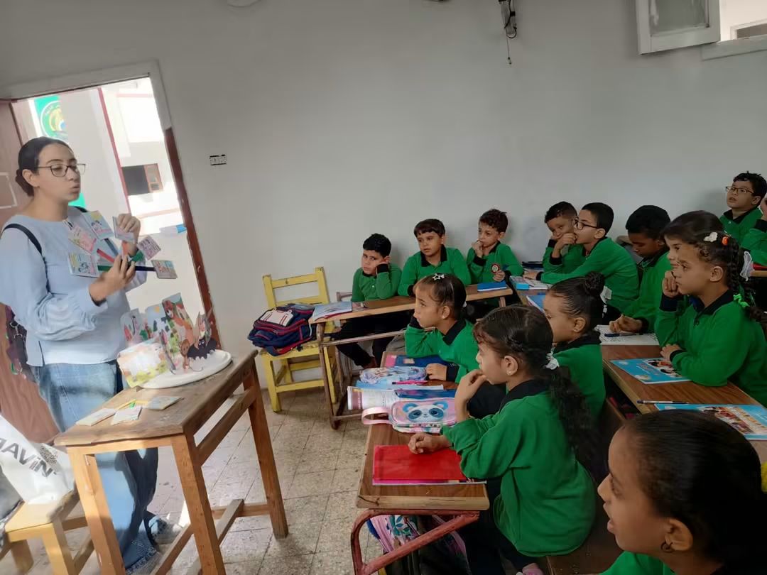 جانب من الفاعليات بمدارس الإسماعيلية