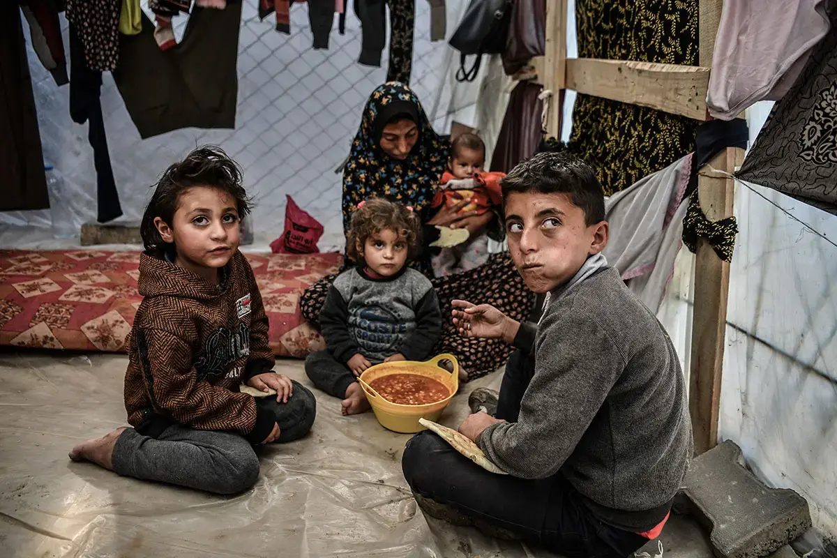 انعدام الأمن الغذائي يهدد أطفال فلسطين