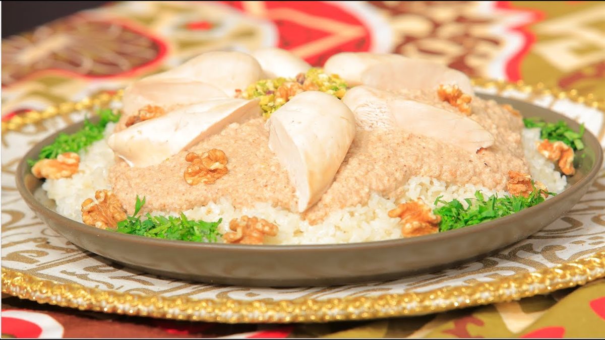 طريقة تقديم الشركسية