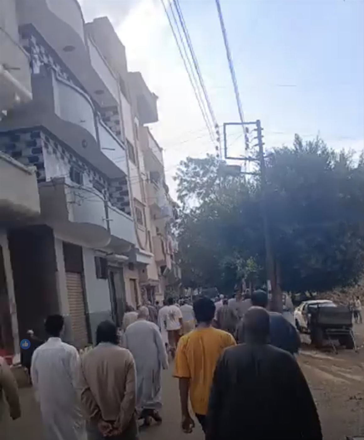تشييع جثماني الزوجين ضحايا نجلهما في طنطا وسط حالة من الحزن والانهيار
