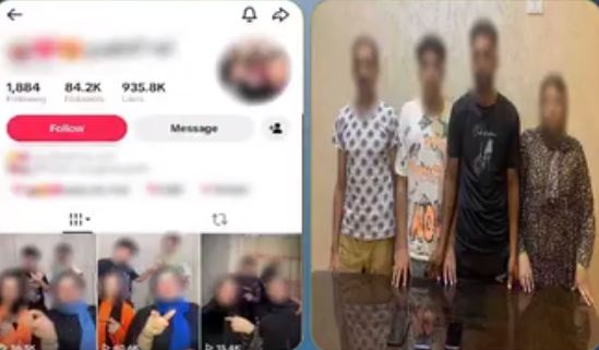 سقوط سيدة استغلت أفراد أسرتها في التسول الإلكتروني بالمحلة