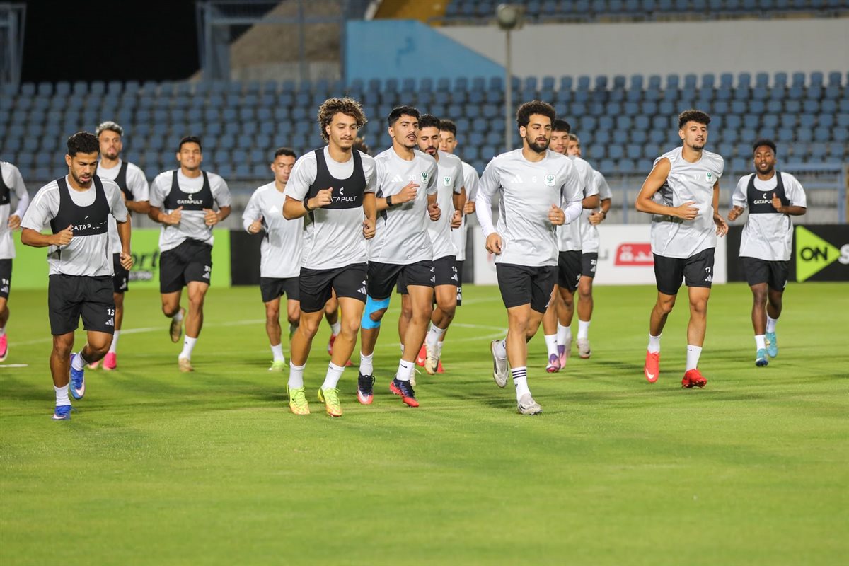 المصري يبدأ استعداداته لمواجهة القناة في الدوري المصري (صور)