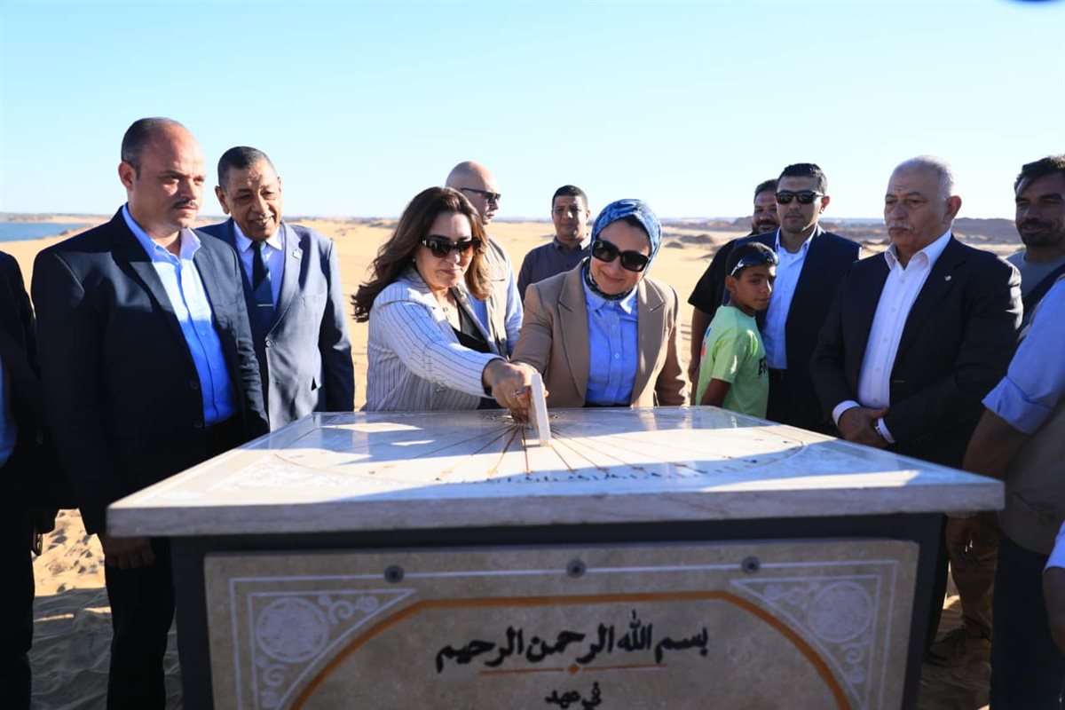 الوادي الجديد تطلق مشروعًا متكاملًا للتطوير السياحي والبيئي ببحيرة موط