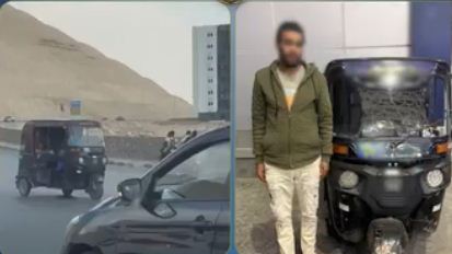 «اختصار الطريق» وراء المخالفة.. ضبط سائق توك توك سار عكس الاتجاه في المقطم