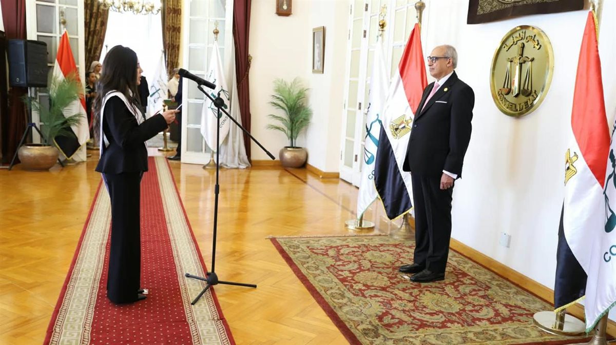 قضاة مجلس الدولة يؤدون اليمين القانونية