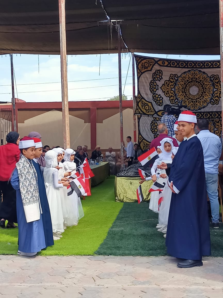 نائب محافظ الدقهلية وقيادات الأزهر يفتتحون معهد آل عطوة الابتدائي بميت النحال