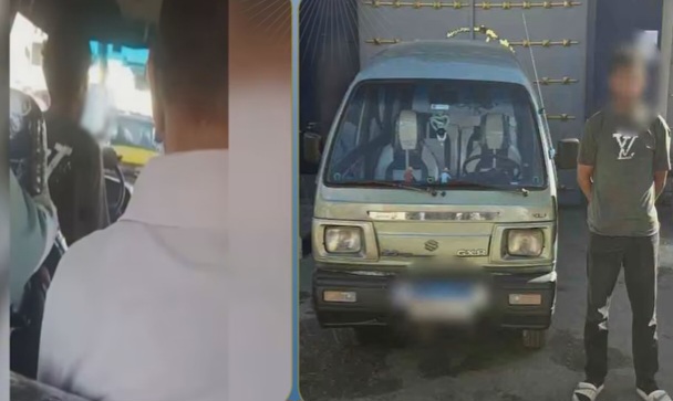 السائق قاد برعونة، وزعم أنه تعدى على فرد شرطة لإرهاب الركاب، فيتو