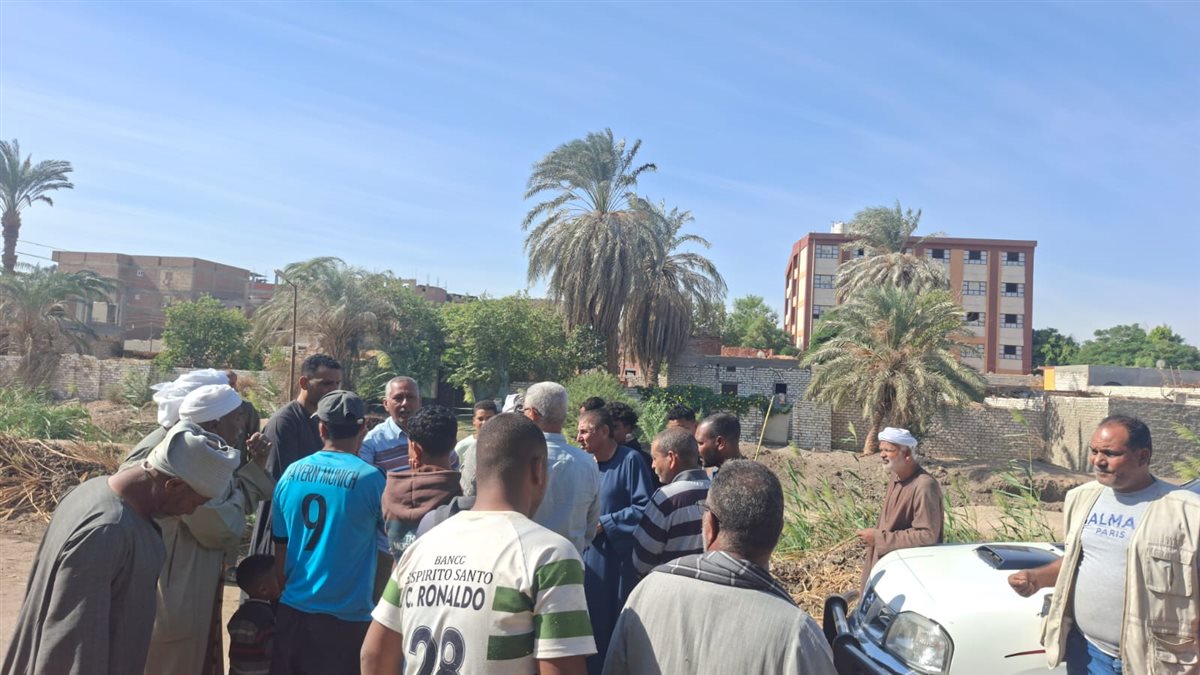 بعد فيديو عبور التلاميذ فوق جذع نخلة، تحرك عاجل لإنشاء مشاية آمنة بقرية في قنا