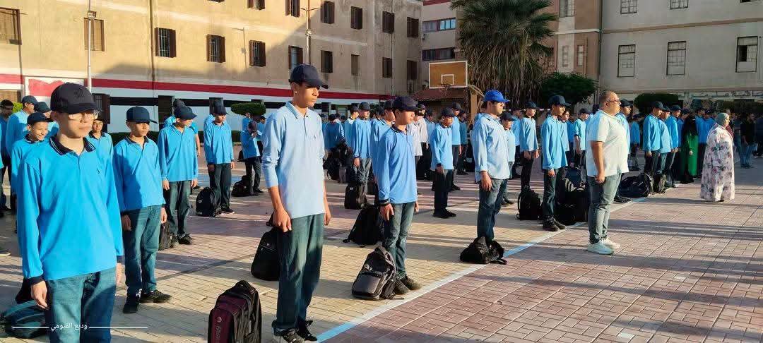 وكيل التعليم بدمياط يتابع انتظام الدراسة ويناقش الطلاب حول نظام البكالوريا