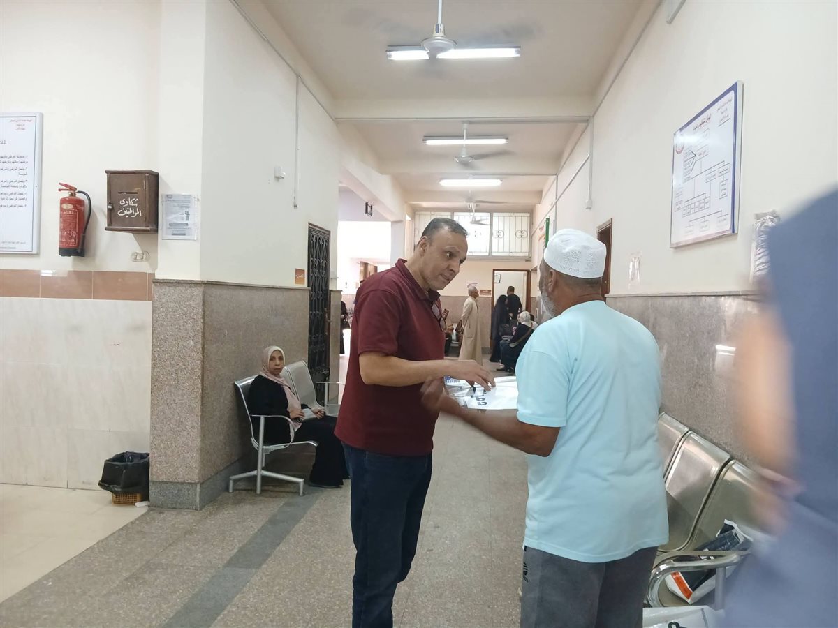 جولة مفاجئة لعيادة الأمل للتأمين الصحي بدمياط