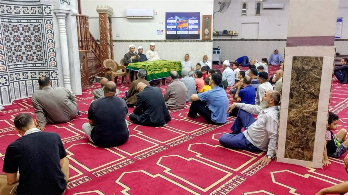 ضمن احتفالات أكتوبر، أوقاف الفيوم تختتم الأسبوع الثقافي بمسجد وعيد بسنورس