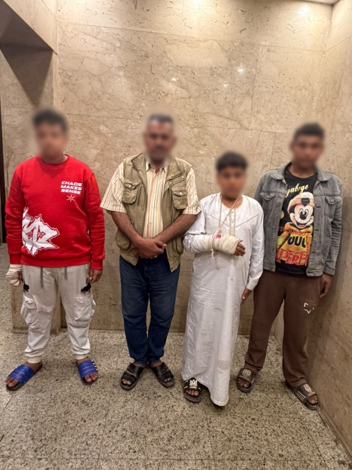 ضبط عامل ونجليه في واقعة تعدٍ على شاب بالقليوبية بسبب خلافات حول اللهو
