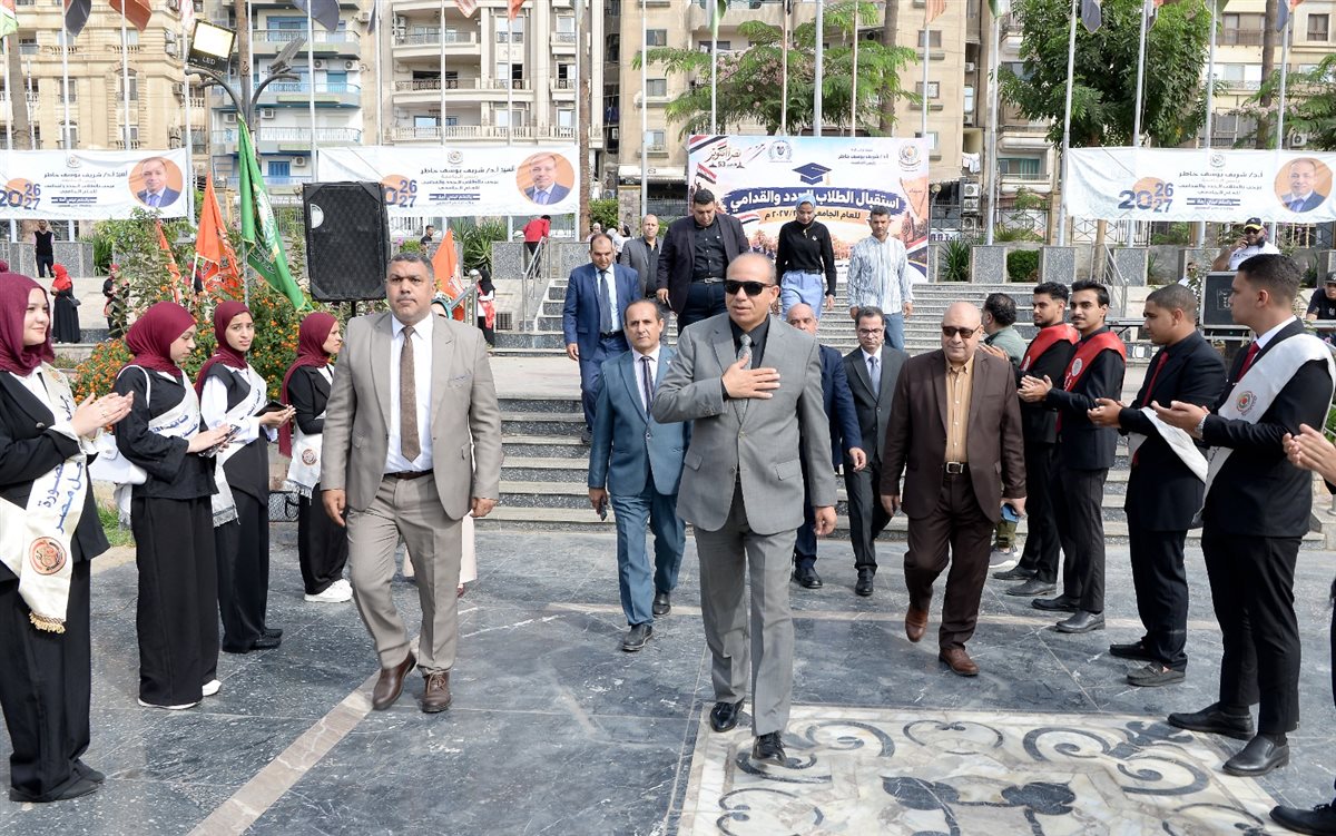 جامعة المنصورة تستقبل 45 ألف طالب جديد.. شريف خاطر يفتتح مهرجان الأنشطة الطلابية