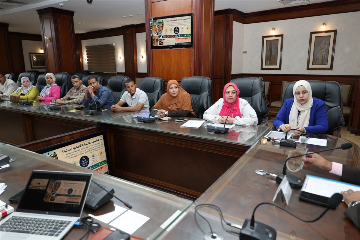 نائب محافظ سوهاج يدشن ورشة عمل لتأهيل وحدات التنمية الاقتصادية بالمراكز والمدن