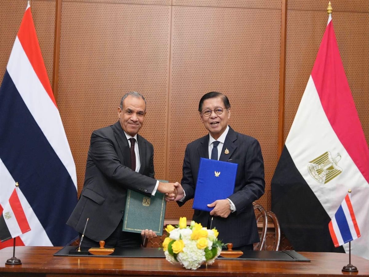مصر وتايلاند تفتحان آفاقًا جديدة للشراكة السياسية والاقتصادية 
