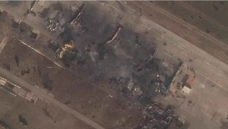 ضرب مطار روسي، فيتو
