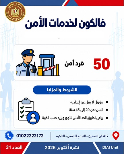 توفير 2541 فرصة عمل جديدة في 16 محافظة.. تعرف على أماكن التقديم